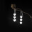 Sterling Silver Heart Drop Earrings for Women 6