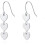 Sterling Silver Heart Drop Earrings for Women 8