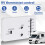 Plastic Analog RV Thermostat Replacement Kit Heat Cool 2 3