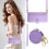 Purple Leather Wallet Case for iPhone 13 6.1 inch 7
