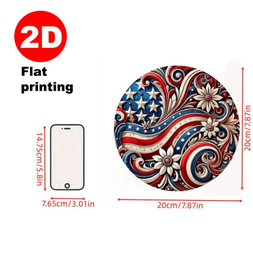 Independence Day Wall Decor Patriotic Hanging Pendant 12 1