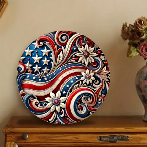 Independence Day Wall Decor Patriotic Hanging Pendant 12 2