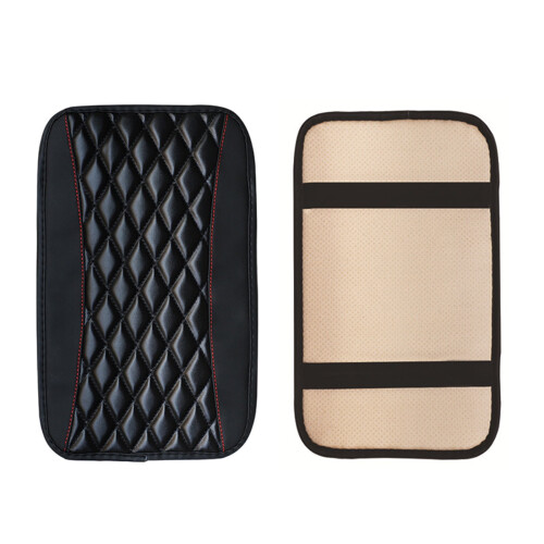 Leather Car Armrest Box Mat Universal 1