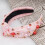 Pearl Knotted Headband with Rhinestones and Crystals 4