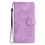 Leather Flip Wallet Case for iPhone 15 Pro Max Purple 2
