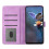 Leather Flip Wallet Case for iPhone 15 Pro Max Purple 6