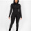 Women's Long Sleeve Seamless Yoga Jumpsuit 3