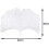 Leaf-Shaped PVC Placemats Heat-Resistant Non-Slip 4-Pack 4