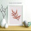 Fall Leaves Canvas Wall Art Set Minimalist 4 Pieces 6