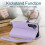 Purple RFID-Blocking Flip Wallet Case for Samsung Galaxy 4