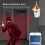 WiFi Security Bulb Camera E27 1080P 360 Night Vision 8