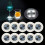 Mini Green Letter Stickers by Horizon Group USA 6