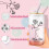 Glass Bedside Carafe with Lid and Straw 1 pc 5
