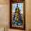 PVC Christmas Tree Window Clings Reusable Glass Compatible 5