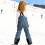 Unisex Winter Snowsuit Bib Water-Resistant Windproof Navy 5