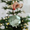 Glitter Mint Green Christmas Ornament Reusable 1 Piece 2