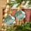 Glitter Mint Green Christmas Ornament Reusable 1 Piece 5