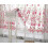 Sheer Floral Peony Curtains with Rod Pocket, 1 Panel, 39.37 7