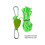 Outdoor Pulley Adjuster Tent Fixing Device Khaki 8