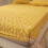 Elastic Bed Sheets Brown Flannel Velvet 71x79 in 6