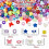 Pony Beads Assorted Shapes 700 pcs for Jewelry Making 2
