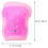 Skating Helmet Kit Pink Adjustable 7-Piece Set for Kids 6