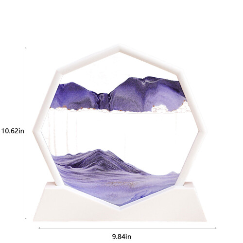 Octagonal Sand Art Painting with 360 Rotation 1