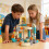 Electric Magnetic Train Track Set STEM Toy 124PCS 4