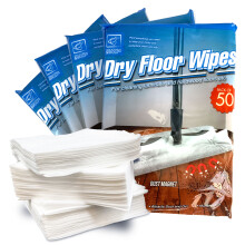 Disposable Microfibre Floor Cloths 200 Pack
