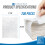Disposable Microfibre Floor Cloths 200 Pack 4