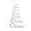 Cotter Pins Assortment Kit Carbon Steel 100 pcs 6 sizes 5