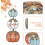 Pumpkin Wall Signs Rustic Grateful Thankful Blessed 3 pcs 3