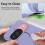 Google Pixel 9 case green ring kickstand purple silicone 3