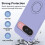 Google Pixel 9 case green ring kickstand purple silicone 6