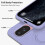 Google Pixel 9 case green ring kickstand purple silicone 4