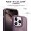 Purple MagSafe iPhone 14 Pro Max case with belt clip and 4