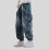 Boys Cargo Pants Wide Leg Straight Soft Trousers with 2