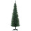 6ft Unlit Artificial Christmas Tree, Pencil Slim Xmas Tree with Solid Stand and Realistic Branches, Green 2