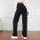 Women's High-Waisted Straight-Leg Jeans Stretchy 3