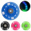 Scooter Wheels LED Flash 80mm 2 Pcs 6