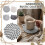 Cat-Shaped Cotton Rope Coaster 4.72x4.72 In Light Gray 2