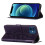 Butterfly Wallet Case for iPhone 12 Purple Synthetic 2