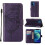 Butterfly Wallet Case for iPhone 12 Purple Synthetic 8