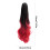 Ponytail Extension Claw Clip Wavy Long Tail Hairpiece 2