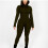 Women's Long Sleeve Seamless Yoga Jumpsuit 3
