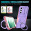 Purple Shockproof Case for Samsung Galaxy S22 Plus 6.6 inch 2