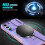 Purple Shockproof Case for Samsung Galaxy S22 Plus 6.6 inch 5