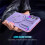 Purple Shockproof Case for Samsung Galaxy S22 Plus 6.6 inch 8