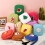 Preppy Patch Makeup Bag Waterproof Nylon 1 Pack 8