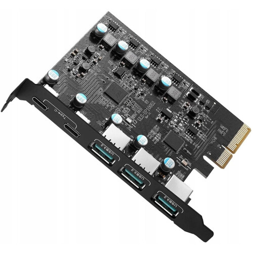 PCIe to USB-C Expansion Card USB 3.2 20 Gbps Driver-Free 1